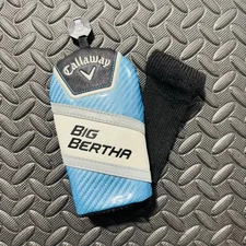 NEW Callaway Big Bertha Hybrid Rescue Headcover Light Blue ADJUSTABLE TAG