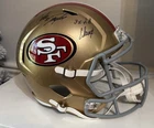 John Taylor Autograph Full Size Helmet Replica Beckett COA 49ers 3X SB Champ