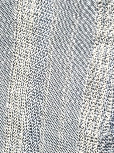 Tommy Bahama Size 6 Linen Blend Wide Leg Cropped Pants Blue With Silver Thread - Picture 5 of 11