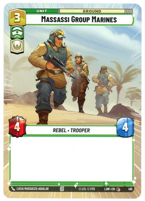 Massassi Group Marines (Hyperspace) - 410 - A Lawless Time LAW - SWU - NM/M