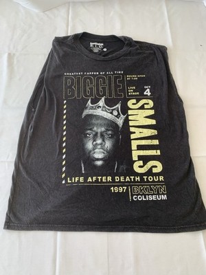 The Notorious B.I.G. Biggie Smalls T-Shirt Men's Medium  Life After Death 1997