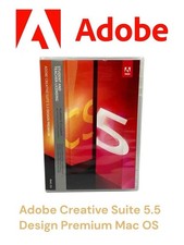 Adobe Creative Suite 5.5 CS5.5 Design Premium For MAC OS Student Teacher