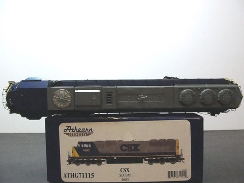ATHEARN GENESIS HO ATHG71115 CSX SD70M #4683 YN2 BLU/YLW/GRY BLUE ROOF DCC RDY - Picture 8 of 9