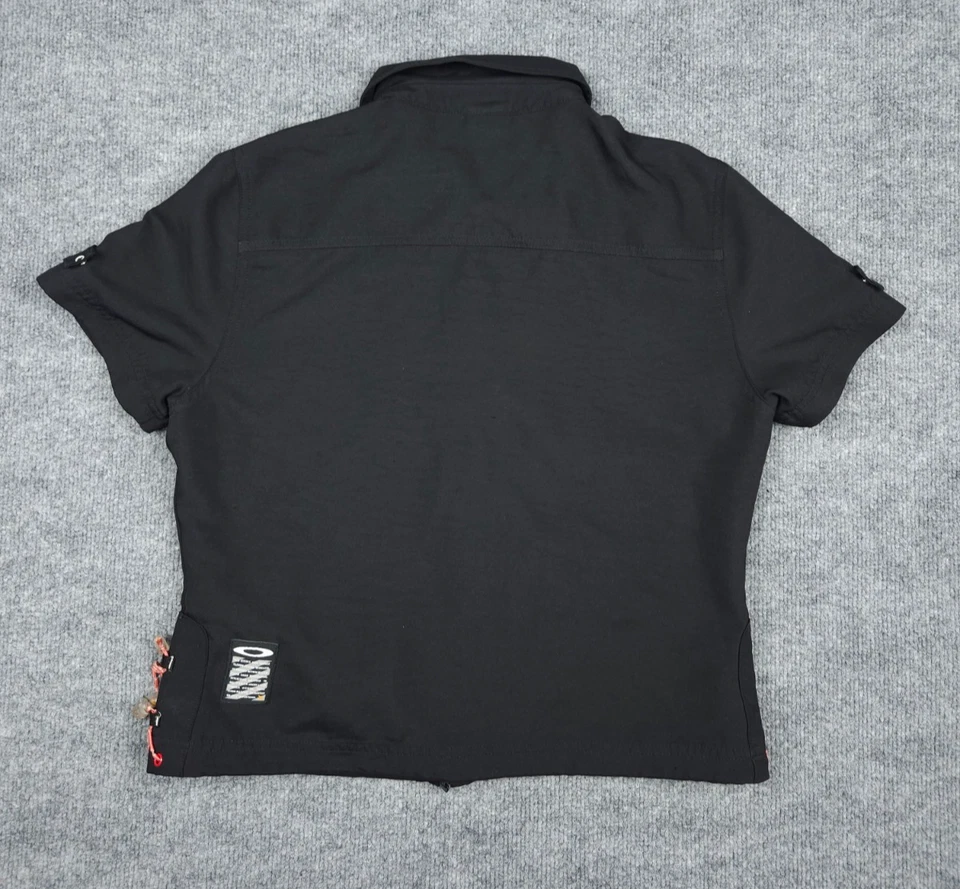 Camisa Jersey Oakley Software Para Hombre Mediana Negra A Presión Manga Corta Utilidad Poliéster Foto 2 de 4