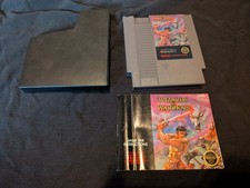 Wizards & Warriors (Nintendo Entertainment System, NES)  w/ Manual and Sleeve
