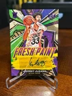 Johnny Juzang 2022-23 Panini Court Kings Fresh Paint Auto /49 Rookie RC #FP-JJU