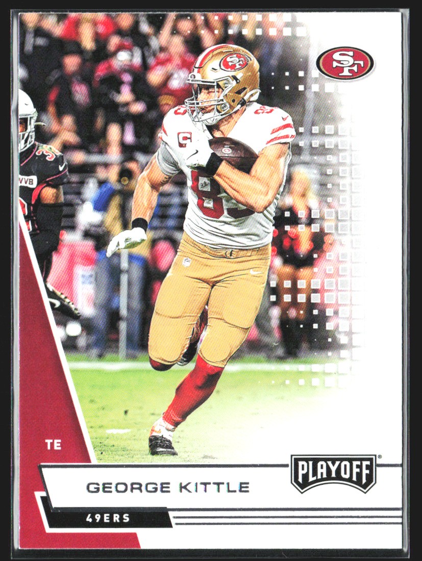2020 Panini Playoff George Kittle #109 Football Card Raw Ungraded