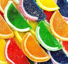 Bulk 5 lb Box Assorted BOSTON FRUIT SLICES - Regular Size - 6 Flavors | ON SALE!