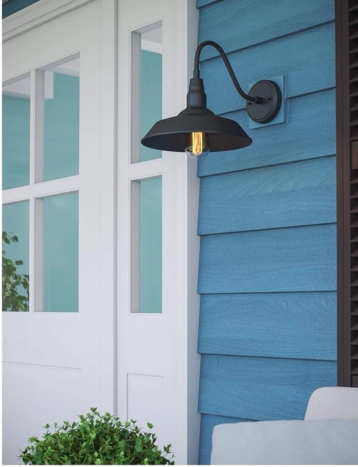 Linterna Kenroy Home 93506BL Dale 1 Luz con Acabado Negro, Estilo Rústico... Foto 3 de 4