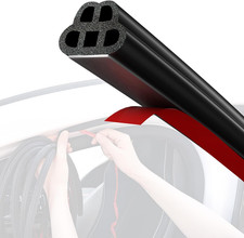 Guarnizione Portiera Auto Gomma Adesiva - 5M Universale Guarnizione Porta Auto F