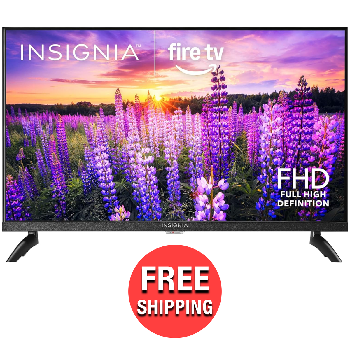 24-inch 1080p Black Full HD LED High Bright Resolution Television