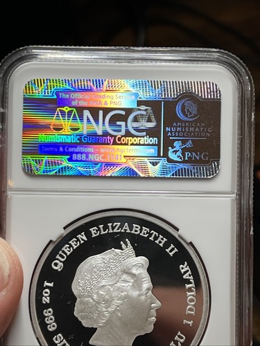2014 Tuvalu $1 Augusta Saint Garden’s proof 70 alter cameo NGC - Picture 11 of 12