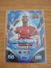 TOPPS MATCH ATTAX 25/26 ALEXANDER ISAK ENERGY...