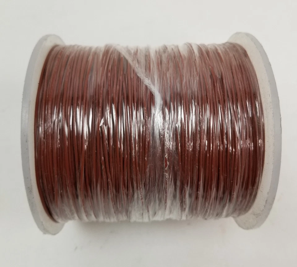 1000' Alpha 422607 BR001 26AWG Hook-Up Strand Wire Brown PVC 300V NEW - Изображение 3 из 4