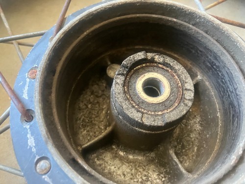 1984 YAMAHA PW80 OEM FRONT WHEEL RIM 046 - Picture 10 of 13