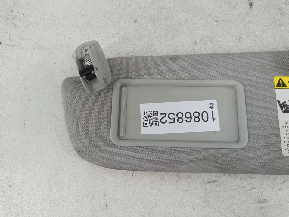 2005-2011 Audi A6 Driver Sun Visor Mirror Left Sunvisor Grey D7D3E - Image 4 of 4