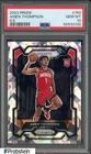 2023 Panini Ice Prizm #150 Amen Thompson Rockets RC Rookie PSA 10 GEM MINT