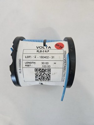 Volta Belting RLB-3 N.P. Round Belt on a Spool