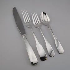 International 1810 Sterling Silver 4 Piece Place Setting - No Monograms