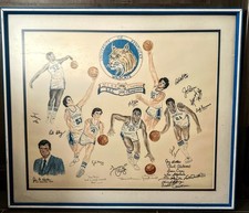 1978 UNIVERSITY OF KENTUCKY  NCAA CHAMPIONSHIP painting 265/500