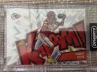 2024 Panini Absolute #5 Travis Kelce “KABOOM” Kansas City Chiefs, Case Hit