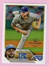 2023 Topps 582 Montgomery Club #346 Jonathan Heasley Kansas City Royals