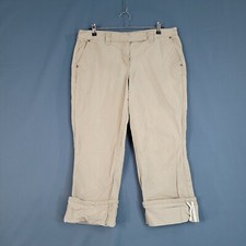 New York  Company Women's Crop Pants Tan Size 12