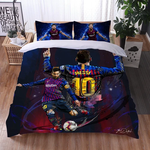 Football Messi CR 7 Bedding