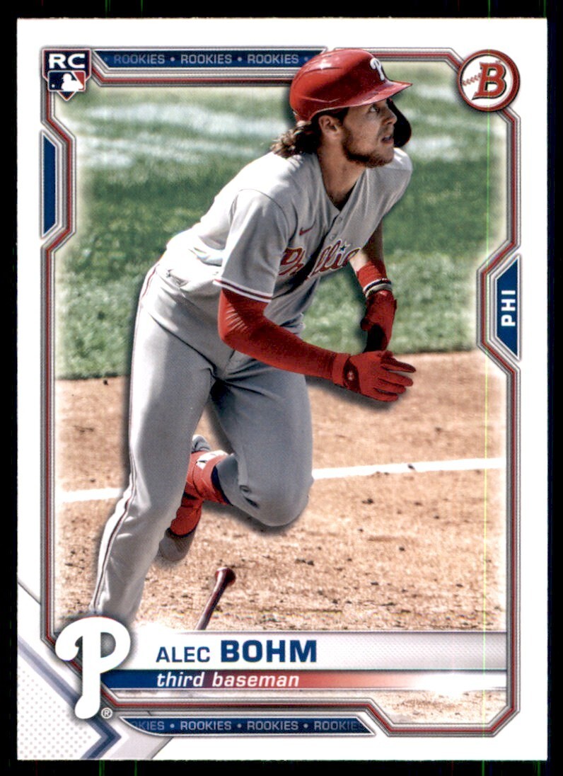 2021 Bowman #2 Alec Bohm Rookie