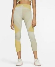 Nike Sculpt Lux Icon Clash Seamless 7/8 Training Knit Leggings Womens Size XS