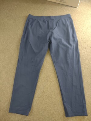 Public Rec Men's Performance Stretch Pants Navy Blue 44x32 Jogger