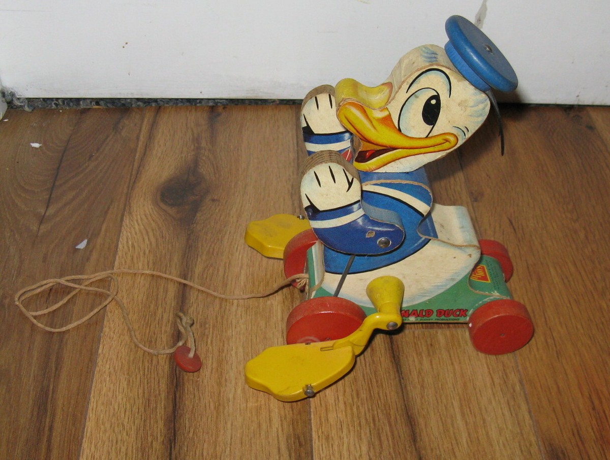 50s vintage donald duck アンティーク ドナルド ダック Antique 1950s Gund Walt Disney Donald Duck Plush Stuffed