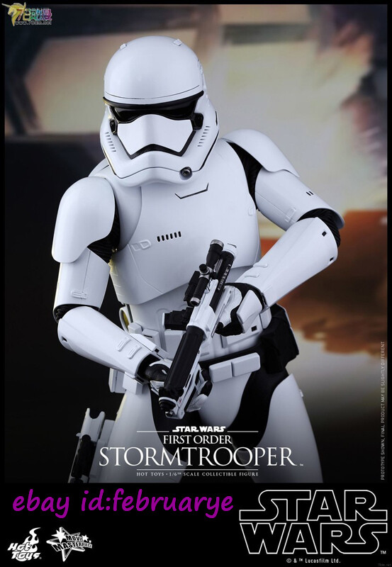 Hot Toys 1/6th Mms317 Star Wars First Order Stormtrooper Action