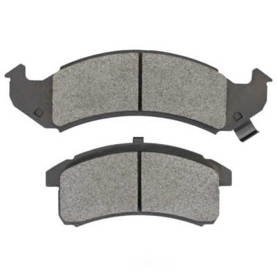 Disc Brake Pad Set-Premium Semi-Metallic Brake Pads with Hardware Quality-Built