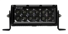 Rigid Industries 106213blk Eseries Pro 6 Spot Led Light Bar Midnight Edition