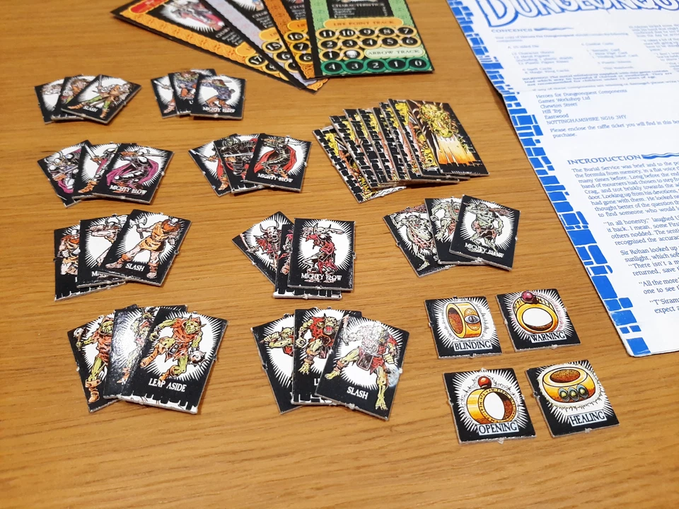 Dungeonquest 1985 Games Workshop Board Game - Imagen 4 de 4