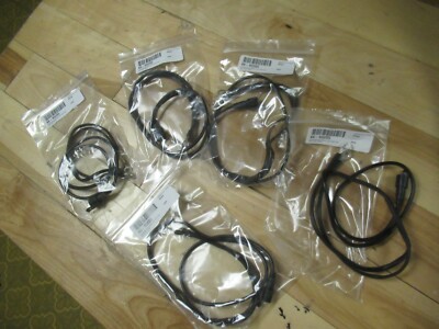 ZOX HELMET - LOT OF FIVE 5 ELECTRIC SHIELD HOOKUP WIRES - BATTERY HOOKUP CORDS