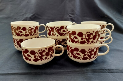 Melitta Tegeler Forst 9 Kaffeetassen, Teetassen, 70er (auch einzeln abzugeben)