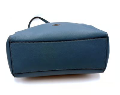 Coach Dusty Blue Market Turnlock Tote | eBay