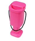 5 Charity Money Collection Boxes - Pink - Plastic Tins with Seals - Fundraising