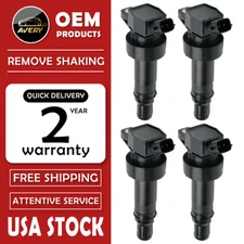 4PCS Ignition Coil For Kia Rio Soul Hyundai Accent Veloster 12-20 1.6L L4 UF652
