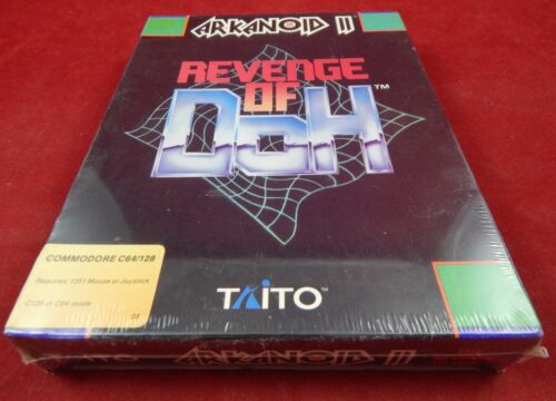 C64 : Arkanoid : Revenge of DOH - Taito 1989 *Neuf* - Photo 1/2