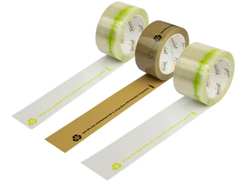 Xenial PET-Recycling-Klebeband, 50 mm x 100 lfm.