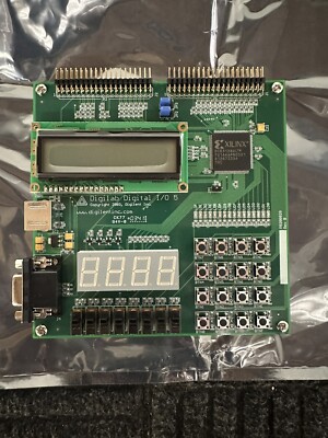 Digilent Digilab Digital I/O 5 CPLD Board w/ Cool Runner Xilinx FREE SHIP