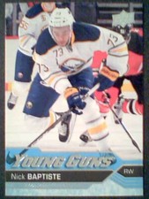 NICK BAPTISTE  16/17 AUTHENTIC UDS2 YOUNG GUNS CARD  SP