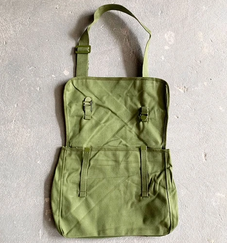 Surplus borsa militare cinese China Army Pack borsa a tracolla borsa in tela PLA - Foto 4 di 7