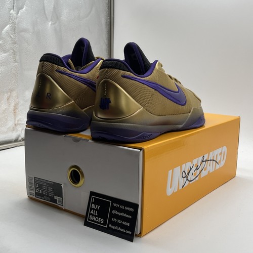 Size 11 - Nike Zoom Kobe 5 Protro x Undefeated Hall Of Fame (DA6809-700) - Picture 5 of 9