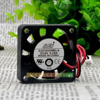 1 pcs   A4010H05MD-A 4010 4CM 5V 0.20A 2-wire high air volume cooling fan #lk