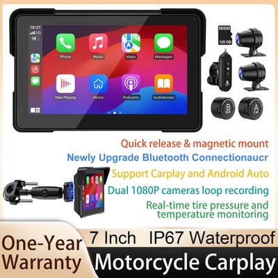 2026 Carplay GPS Navigation System and HD Waterproof Touch Screen (128G SD Card)