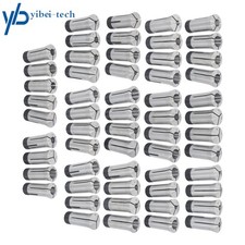 57 Piece High Precision Fractional 5C Round Collet Set 1/8" to 1"